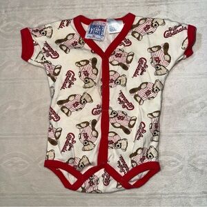 Vintage St. Louis Cardinals One Piece, 3-6mo